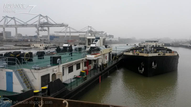 Danube cargo vessels